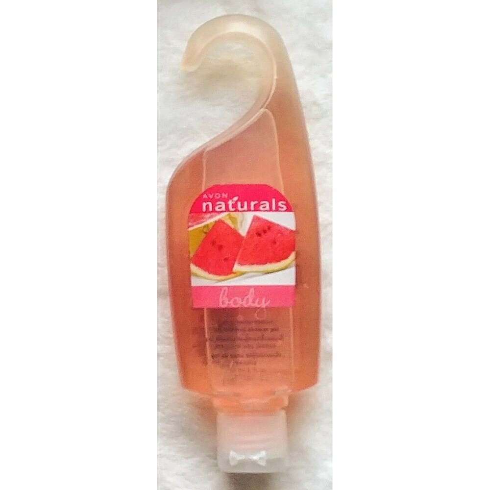 body wash new Avon shower gel Naturals watermelon beauty skin care